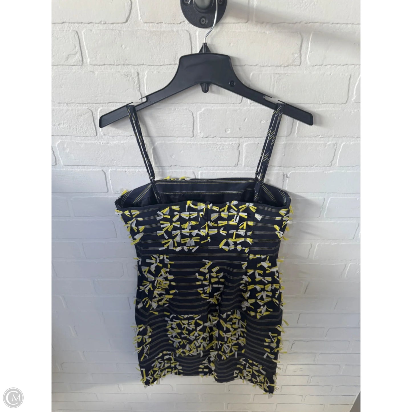 Dress Party Short By Worth Ny In Blue & Yellow, Size: M