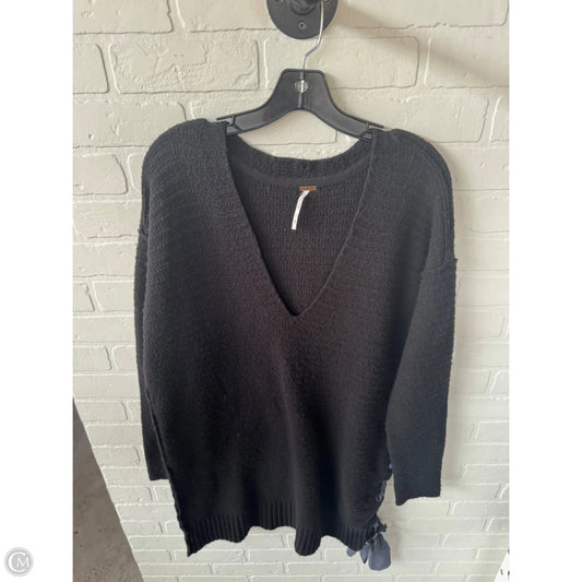Dress Sweater By Free People In Black, Size: S