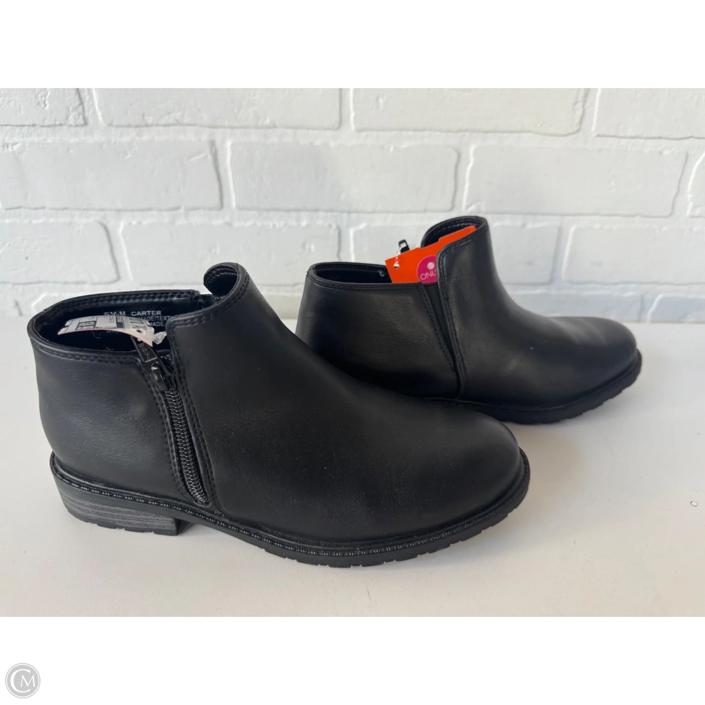 Boots Ankle Flats By White Mountain In Black, Size: 5.5