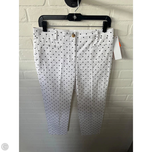 Pants Other By Ann Taylor In Black & White, Size: 4