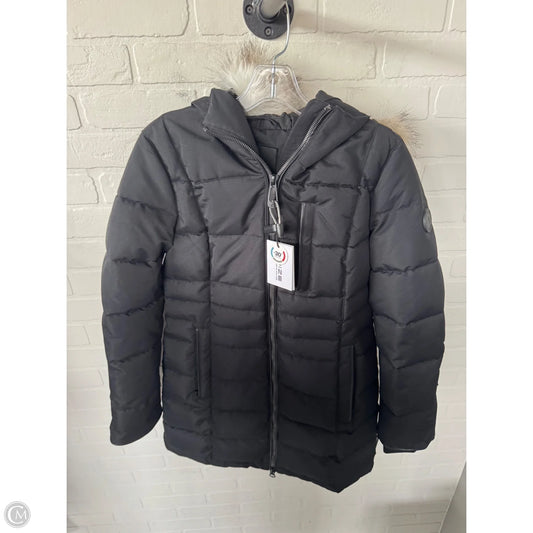 Coat Parka By Clothes Mentor In Black, Size: Xs