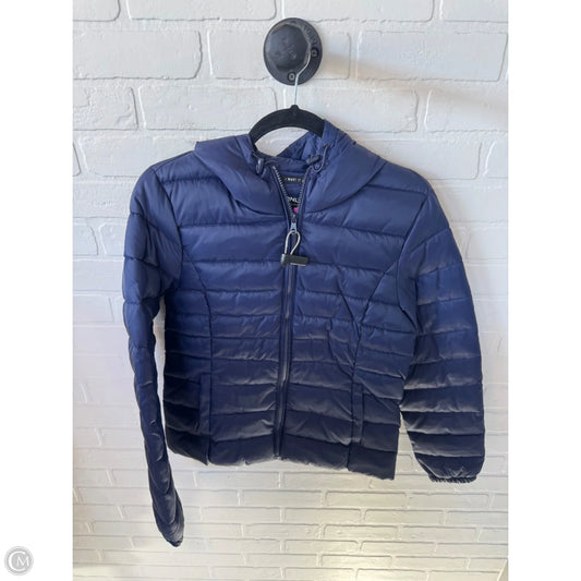 Jacket Puffer & Quilted By Cmc In Blue, Size: M