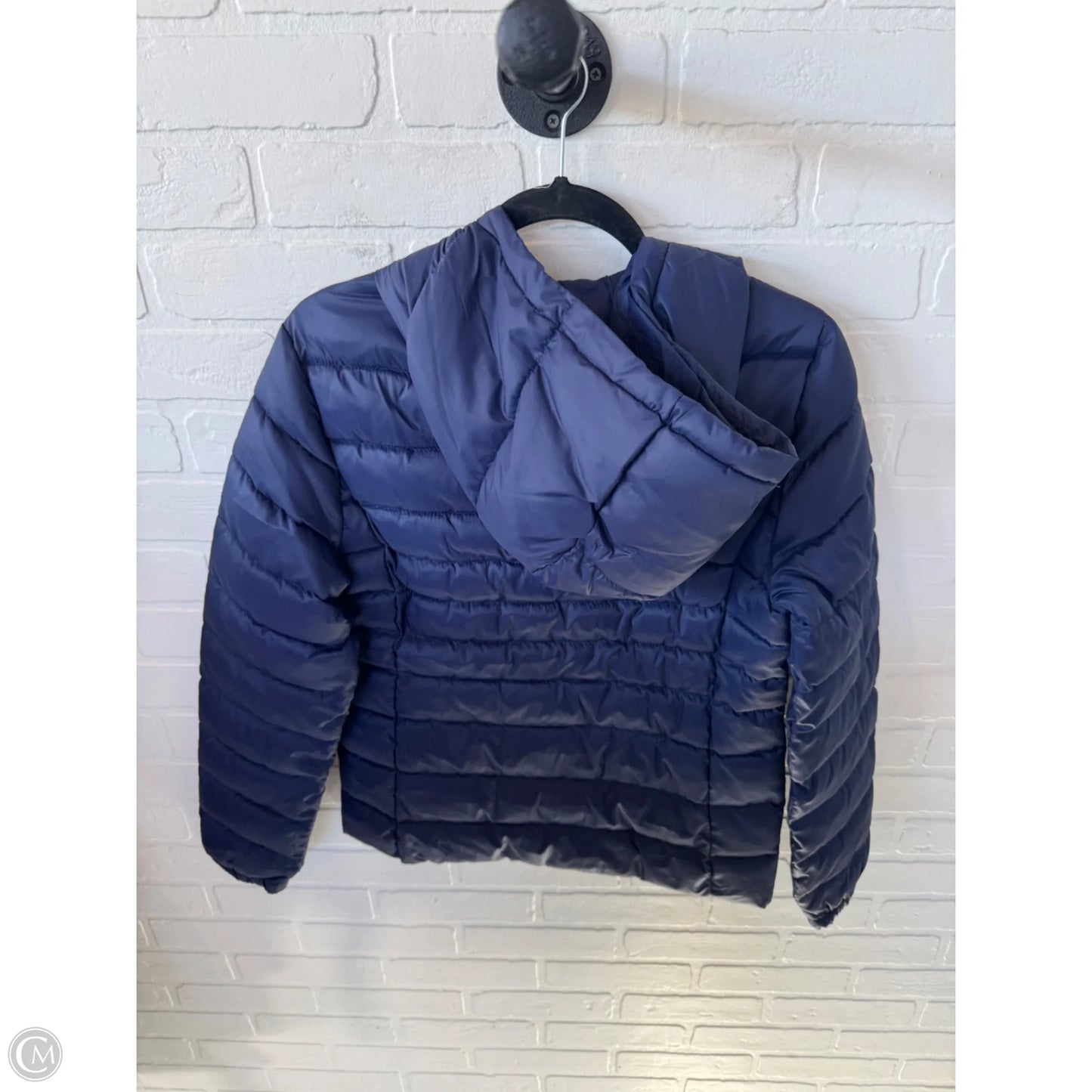 Jacket Puffer & Quilted By Cmc In Blue, Size: M