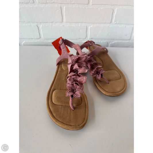 Sandals Flats By Koolaburra By Ugg In Pink, Size: 6.5