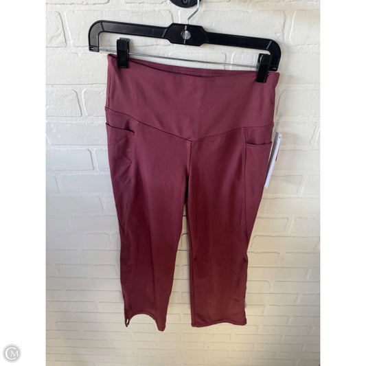 Athletic Pants By Jockey In Pink, Size: 4