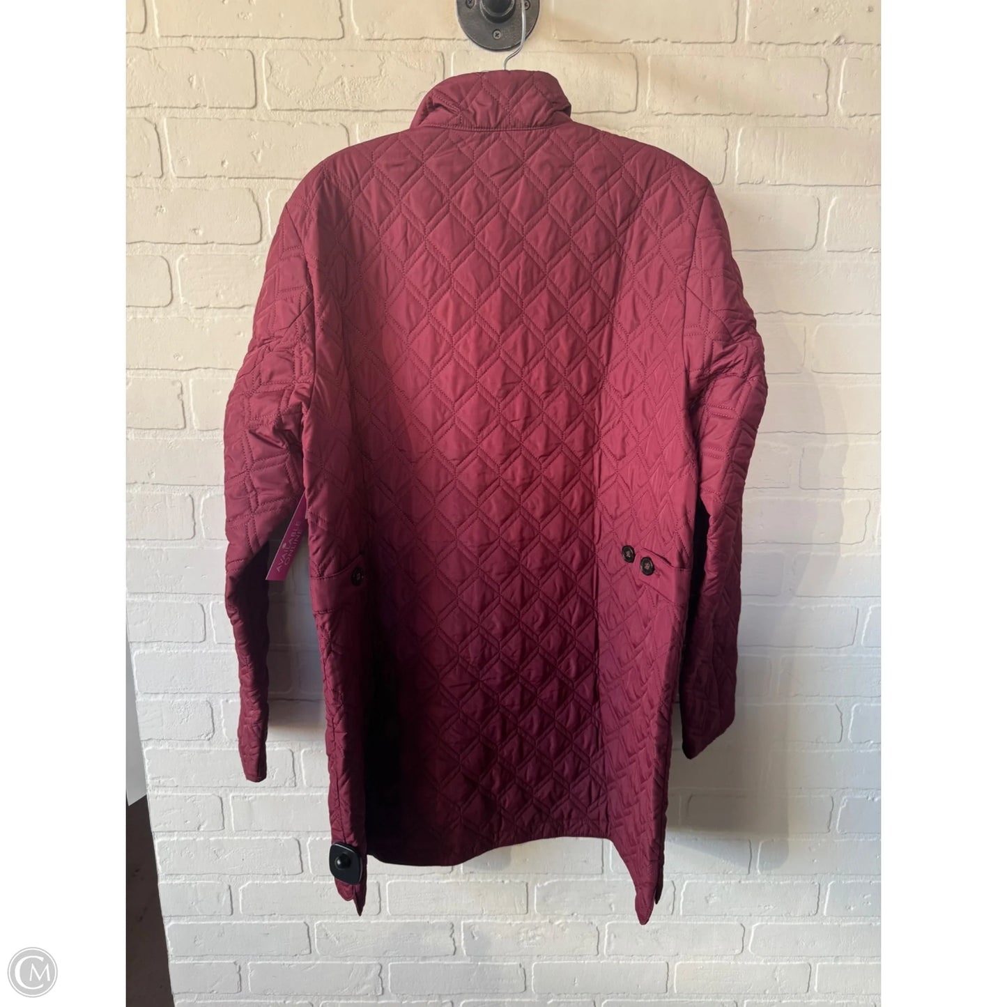 Coat Puffer & Quilted By Lands End In Red, Size: L