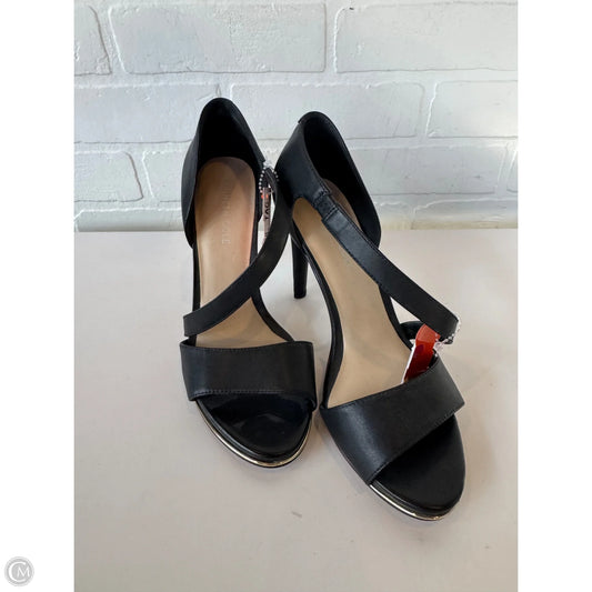 Sandals Heels Stiletto By Kenneth Cole In Black, Size: 8