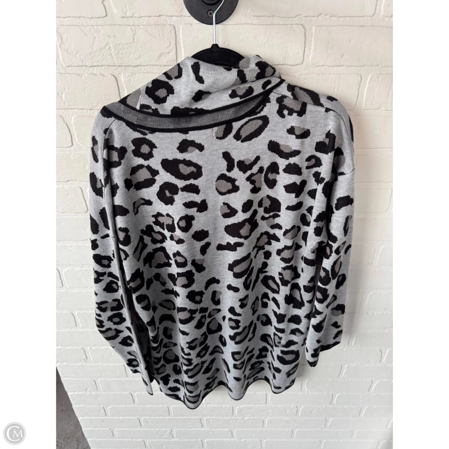 Sweater By Calvin Klein In Grey, Size: Xl