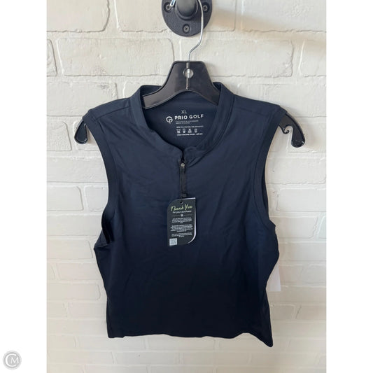 Athletic Tank Top By Clothes Mentor In Black, Size: Xl