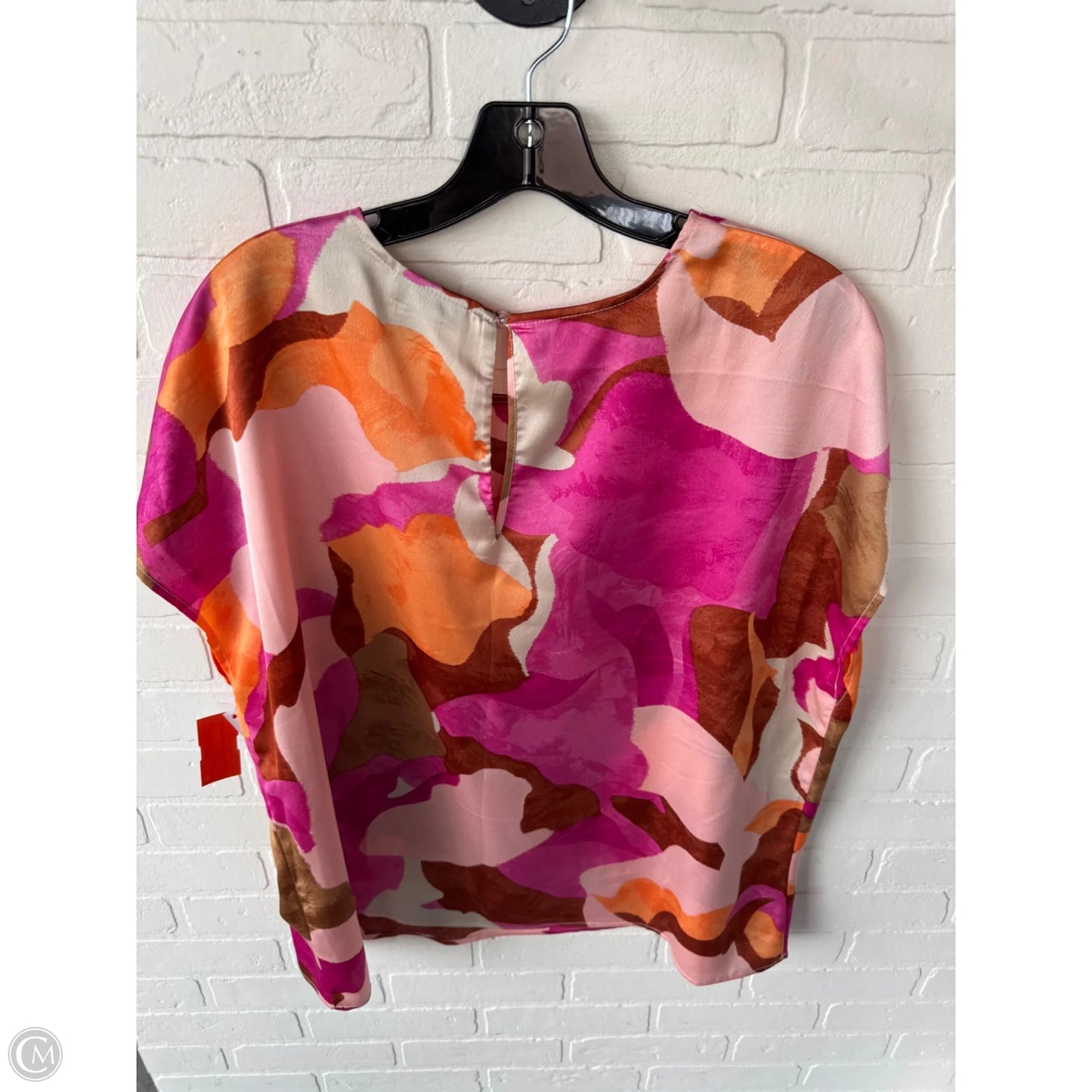 Top Sleeveless By Halogen In Pink, Size: 1x