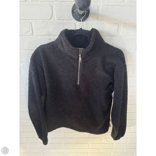 Jacket Fleece By Loft In Black, Size: Xs