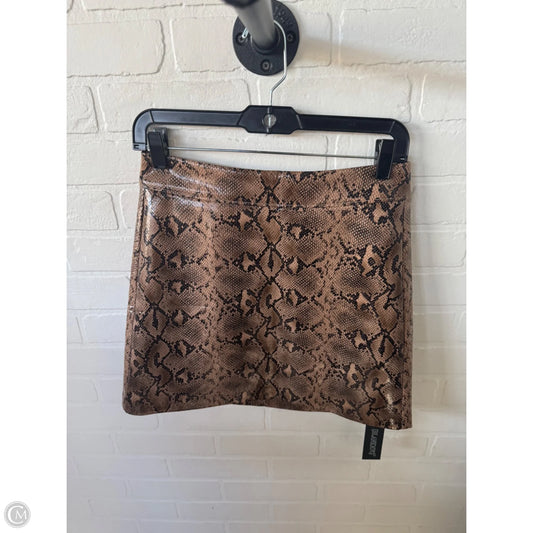 Skirt Mini & Short By Blanknyc In Brown, Size: 2