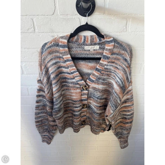 Sweater By Loft In Blue & Orange, Size: M