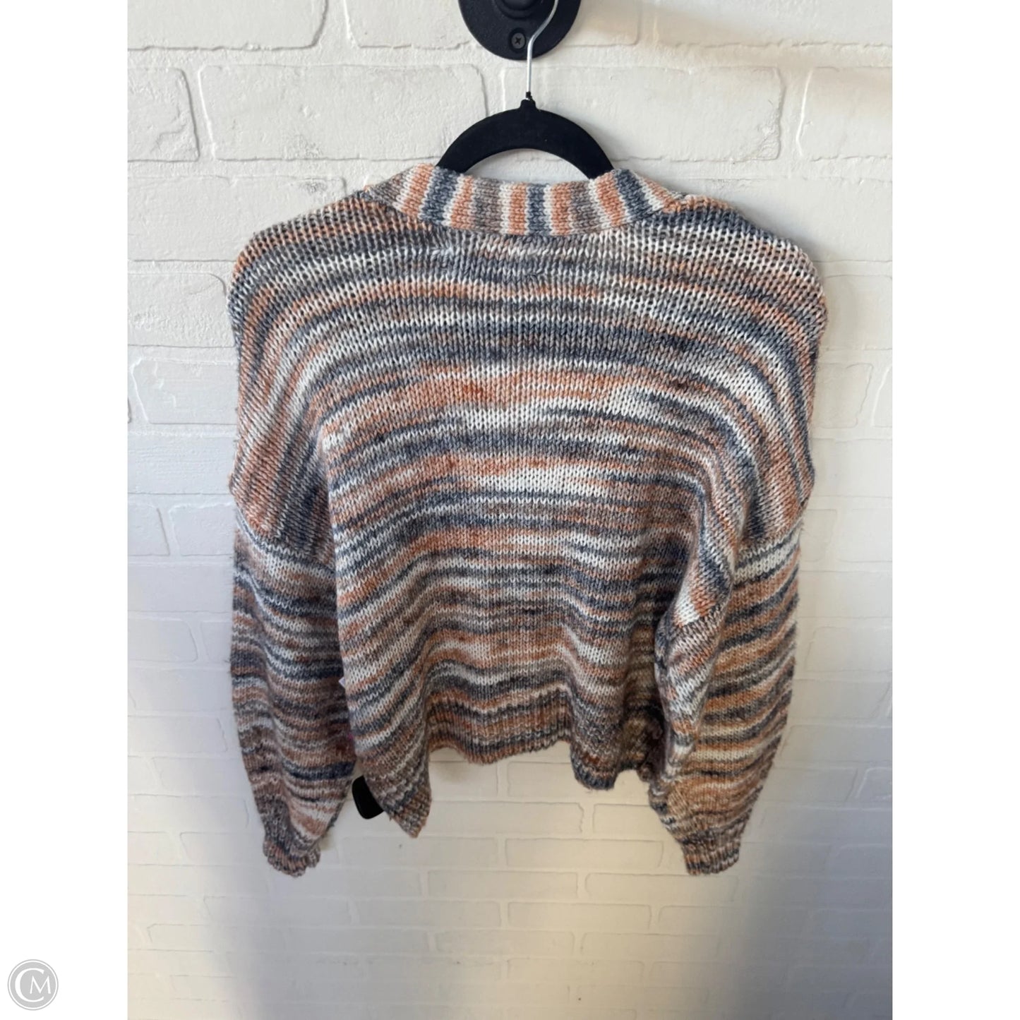 Sweater By Loft In Blue & Orange, Size: M