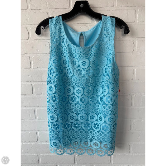 Top Sleeveless By Talbots In Blue, Size: M