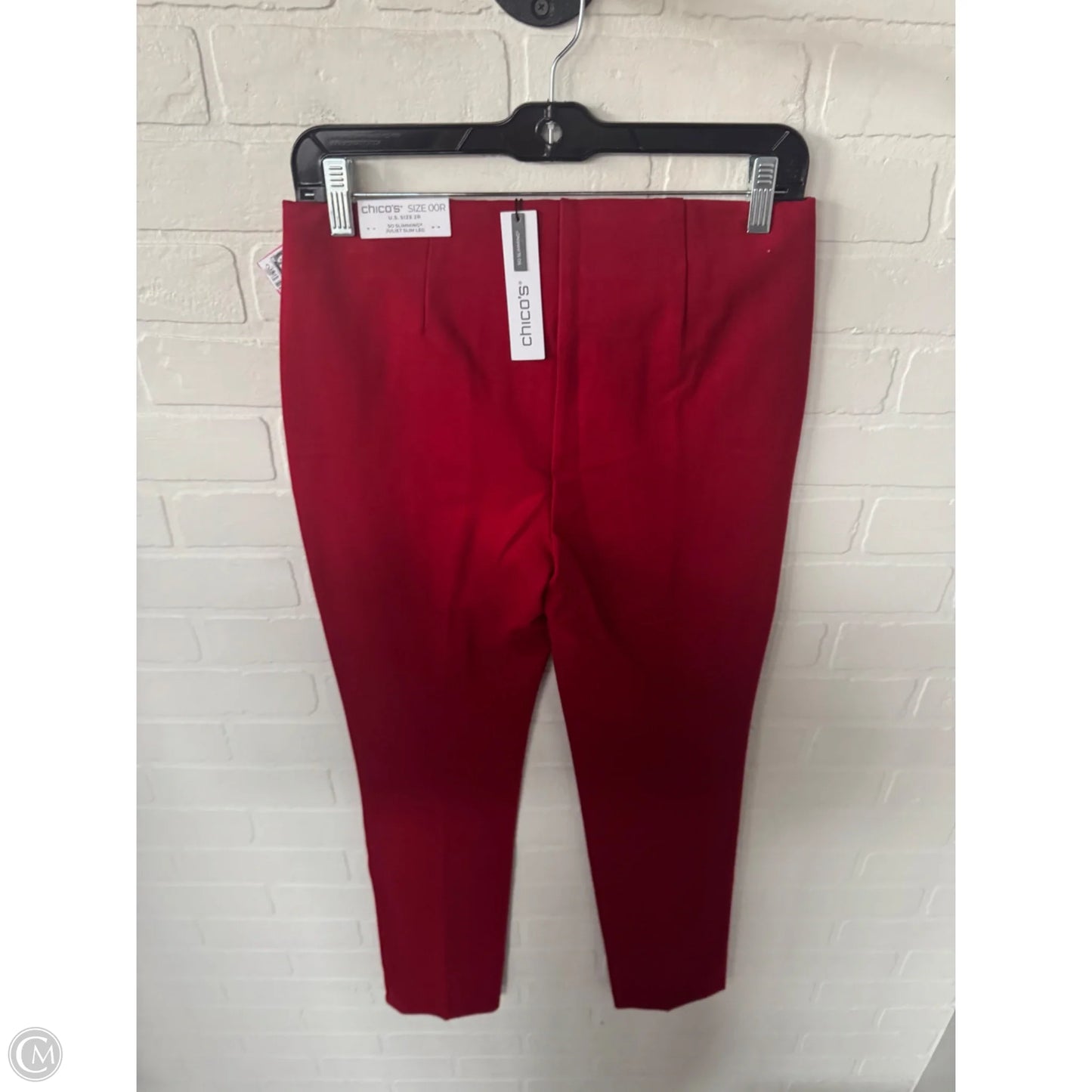 Pants Dress By Chicos In Red, Size: 2