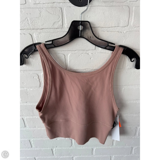 Athletic Tank Top By Lululemon In Tan, Size: S