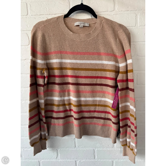Sweater By Loft In Tan, Size: L