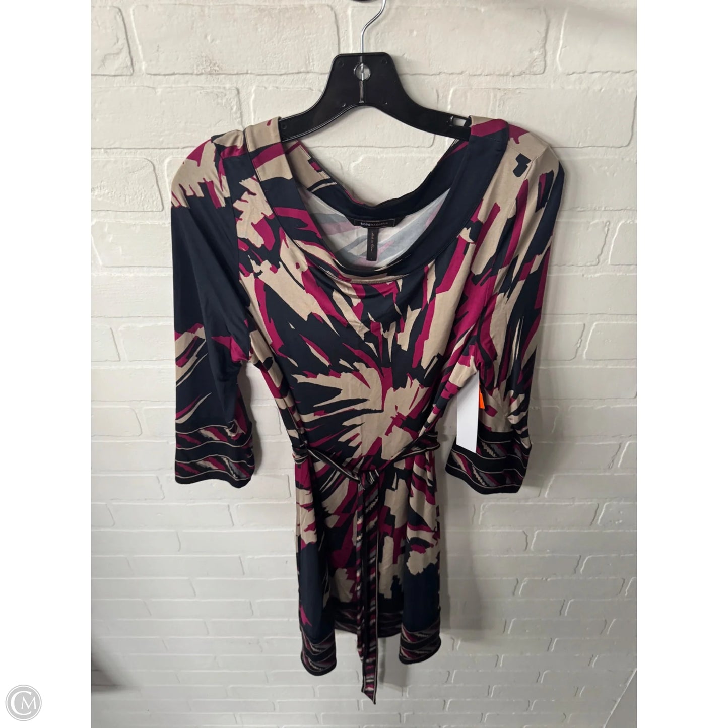 Dress Work By Bcbgmaxazria In Blue & Purple, Size: L
