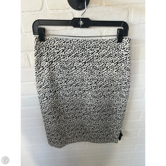 Skirt Designer By Diane Von Furstenberg In Black & White, Size: 6