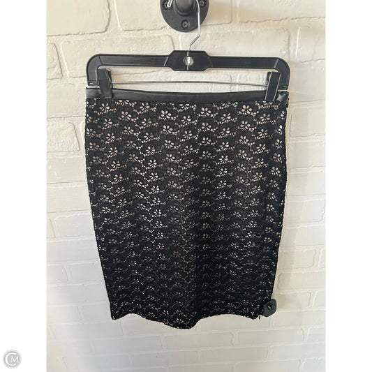 Skirt Designer By Diane Von Furstenberg In Black, Size: 4