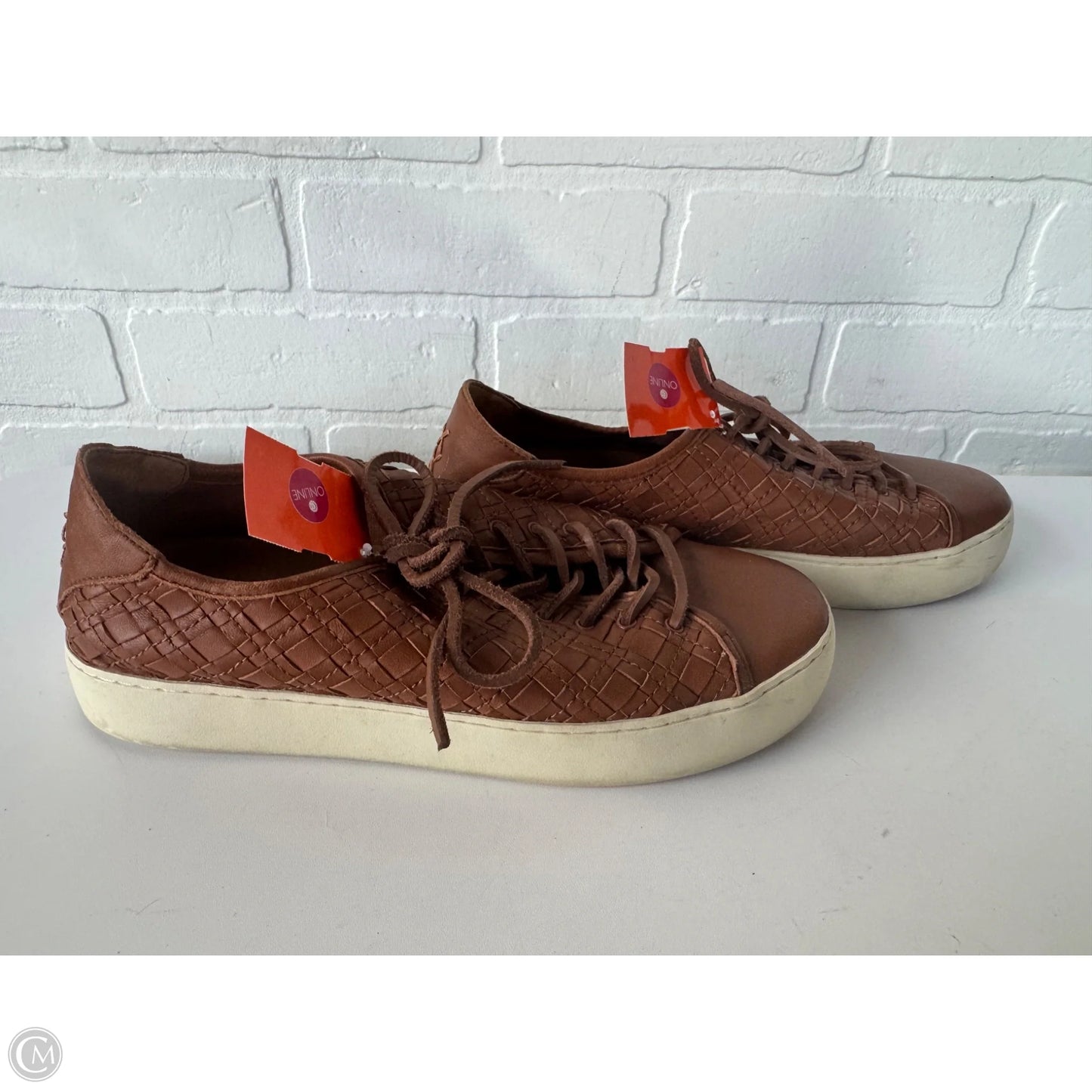 Shoes Designer By Frye In Brown, Size: 9
