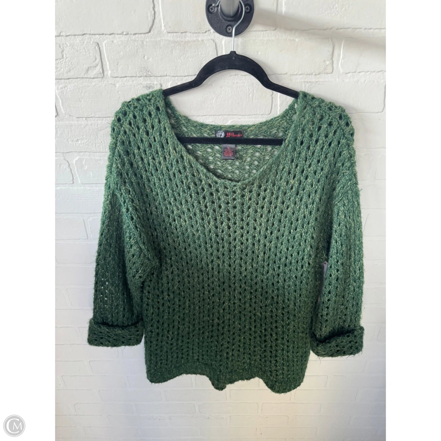 Sweater By Clothes Mentor In Green, Size: Xl