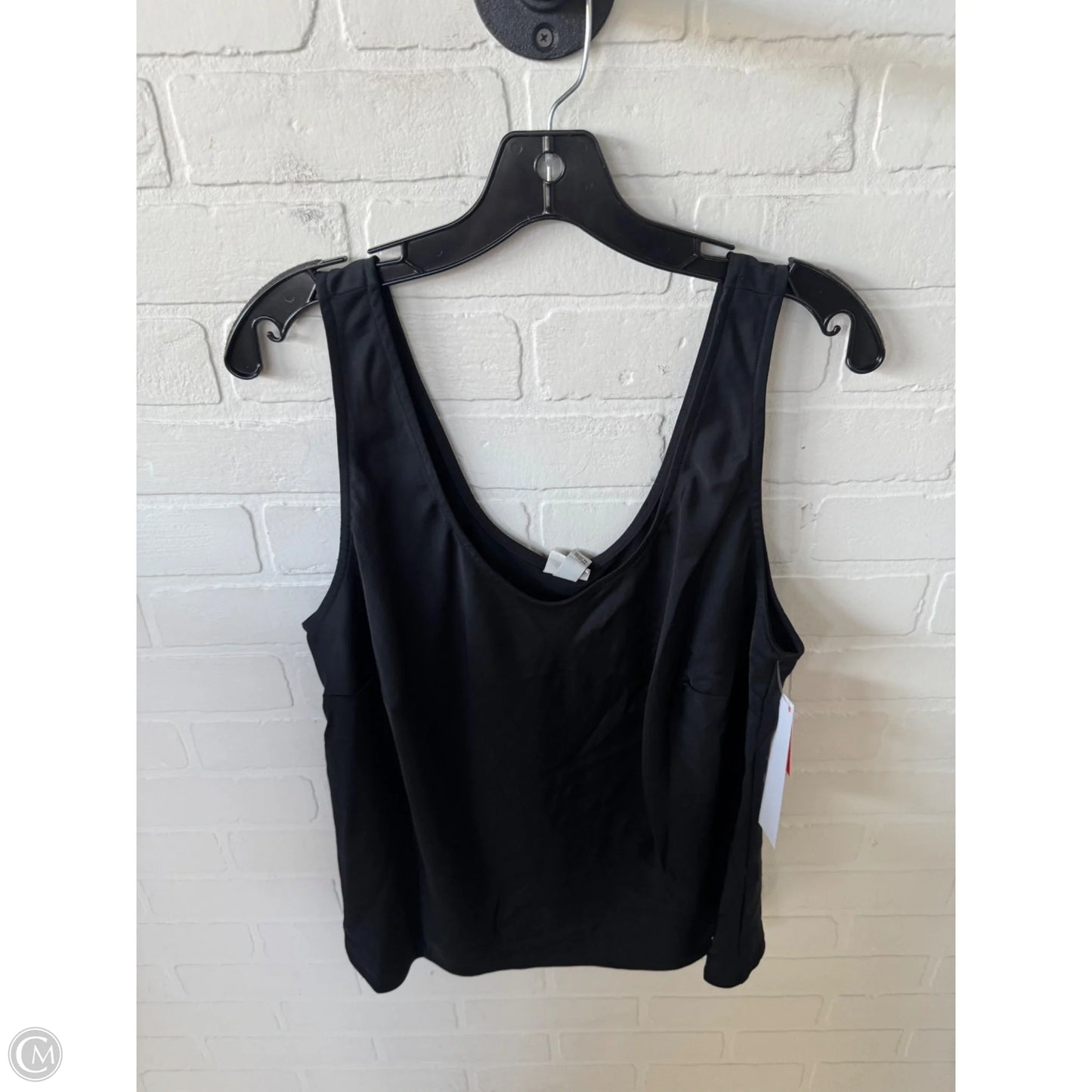 Top Sleeveless Basic By A New Day In Black, Size: Xxl