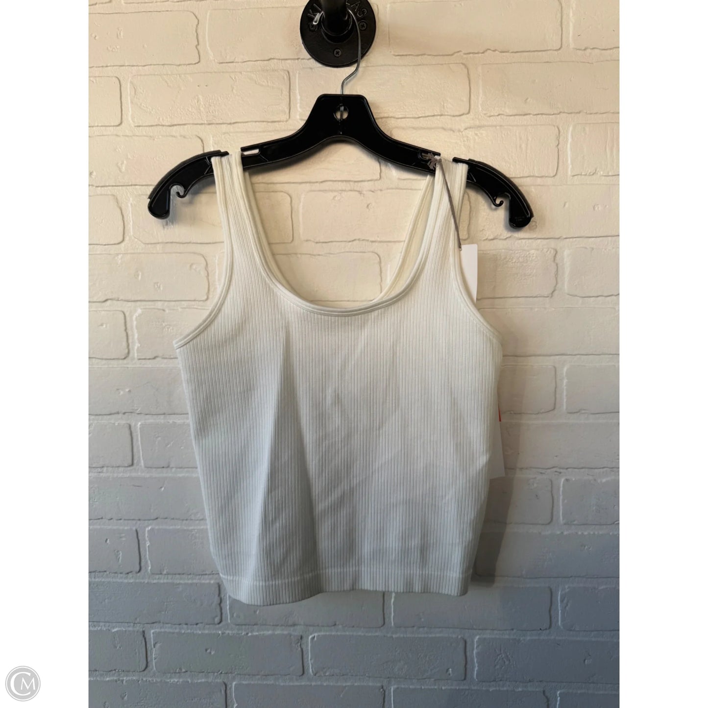 Top Sleeveless Basic By A New Day In White, Size: L