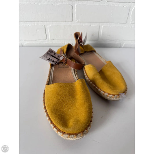 Shoes Flats By Miz Mooz In Yellow, Size: 8.5