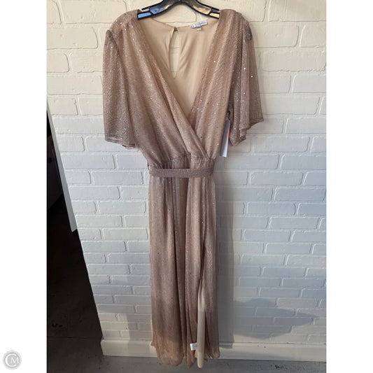 Dress Party Long By Baltic Born In Tan, Size: Xxl