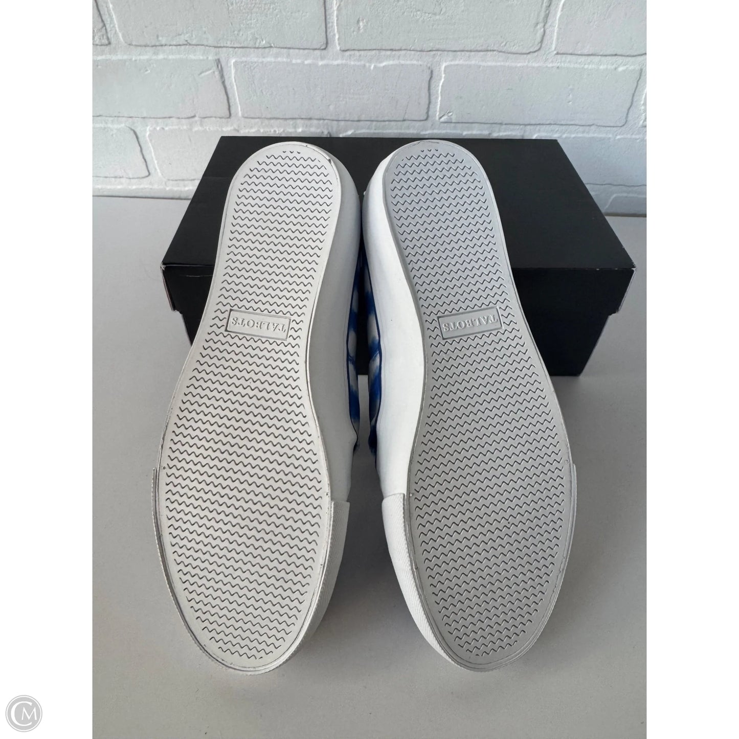 Shoes Sneakers By Talbots In Blue & White, Size: 8