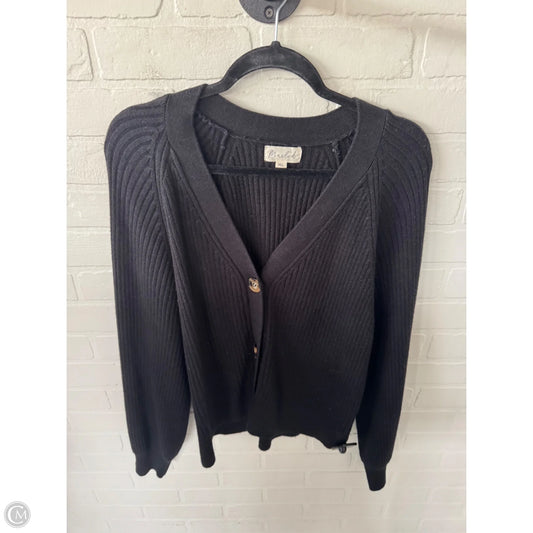 Sweater Cardigan By Marled In Black, Size: Xl