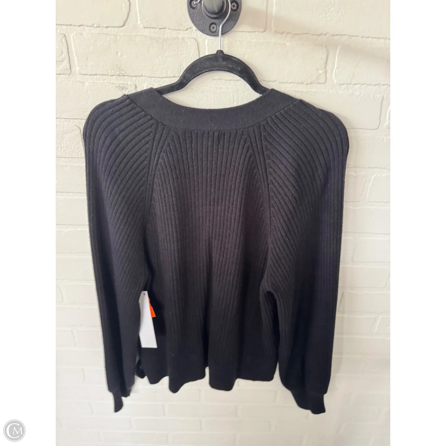 Sweater Cardigan By Marled In Black, Size: Xl