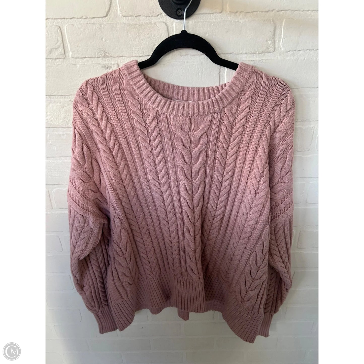 Sweater By Philosophy In Pink, Size: Xl