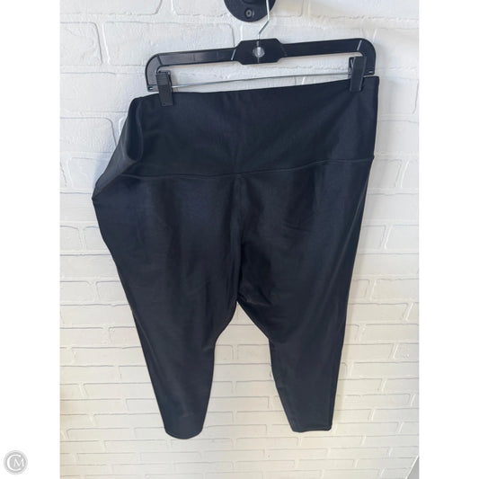 Athletic Leggings By Athleta In Black, Size: 20