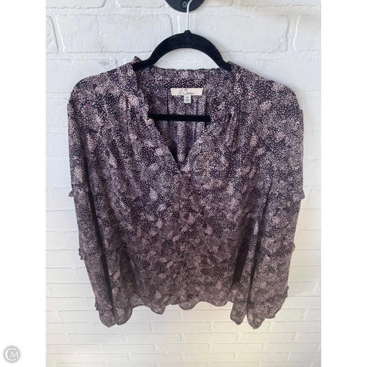 Top Long Sleeve By Clothes Mentor In Purple, Size: Xl