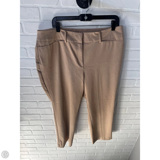 Pants Dress By Ann Taylor In Tan, Size: 16