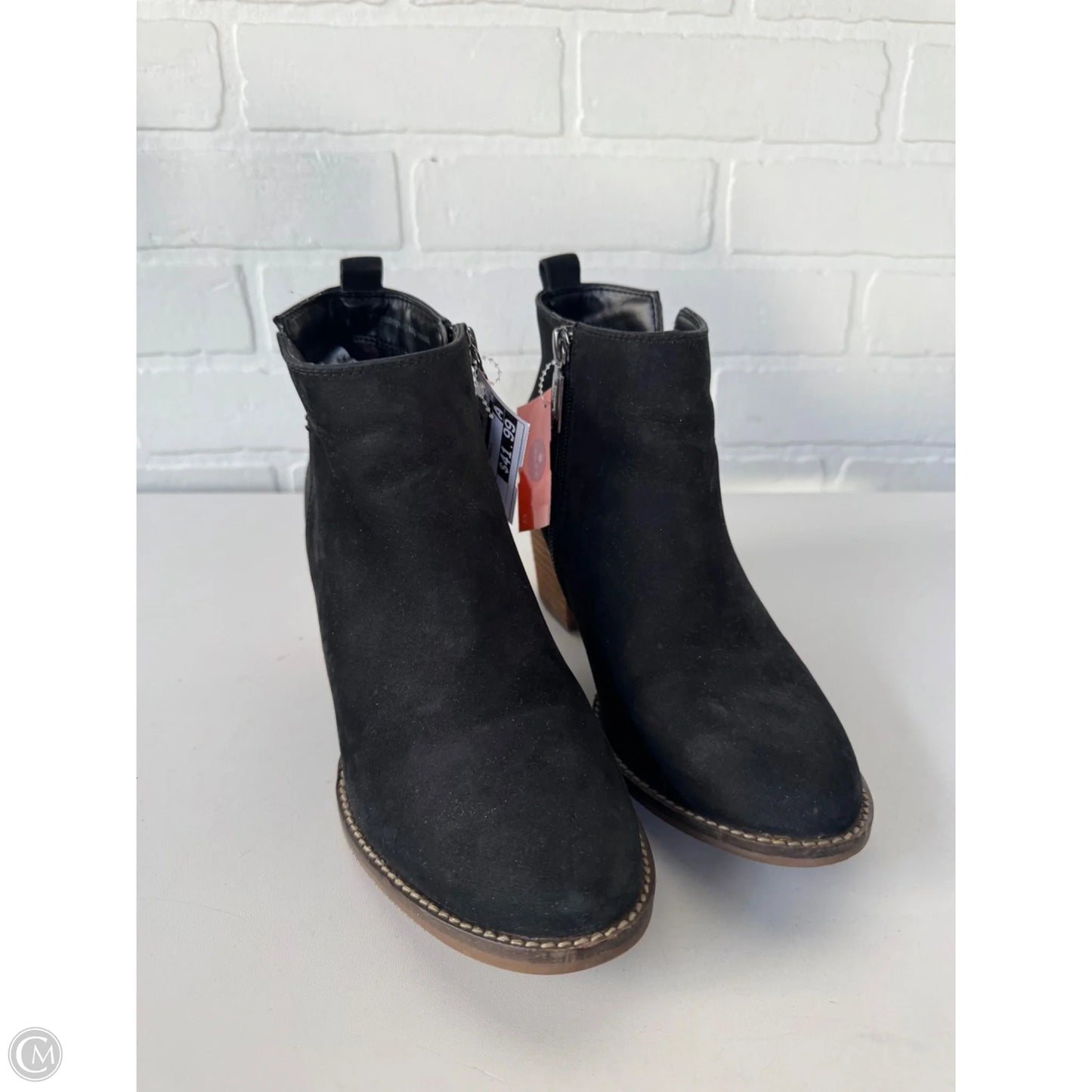 Boots Ankle Heels By Blondo In Black, Size: 7