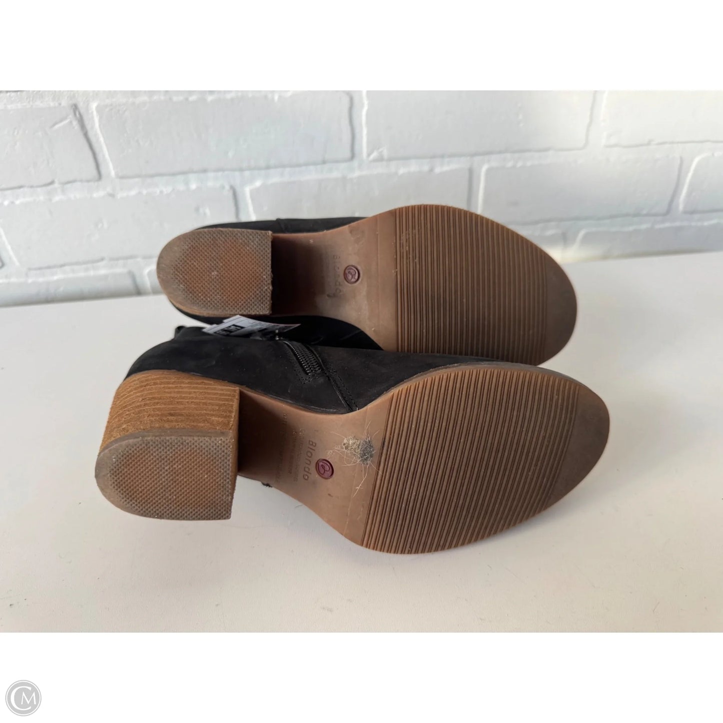 Boots Ankle Heels By Blondo In Black, Size: 7