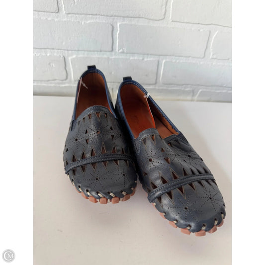 Shoes Flats By Spring Step In Blue, Size: 8.5