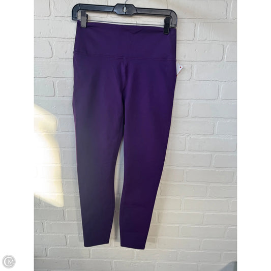 Athletic Leggings By Fabletics In Purple, Size: 8