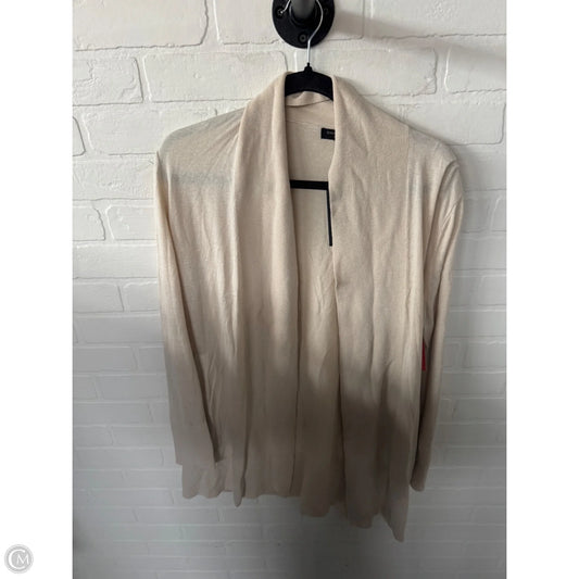 Sweater Cardigan By Banana Republic In Tan, Size: S