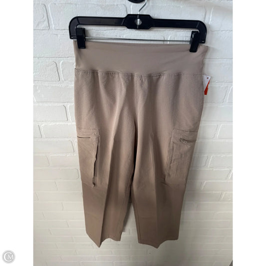 Athletic Pants By Sage In Tan, Size: 4