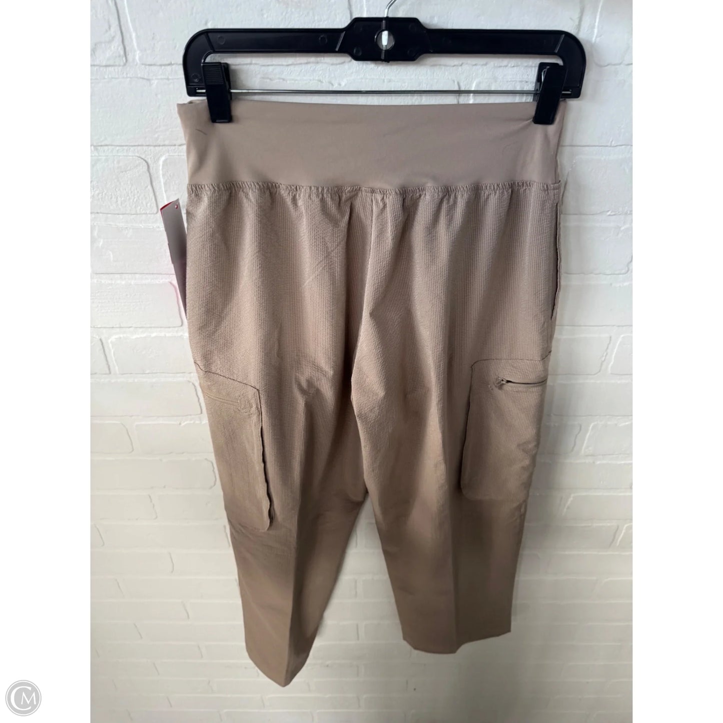 Athletic Pants By Sage In Tan, Size: 4