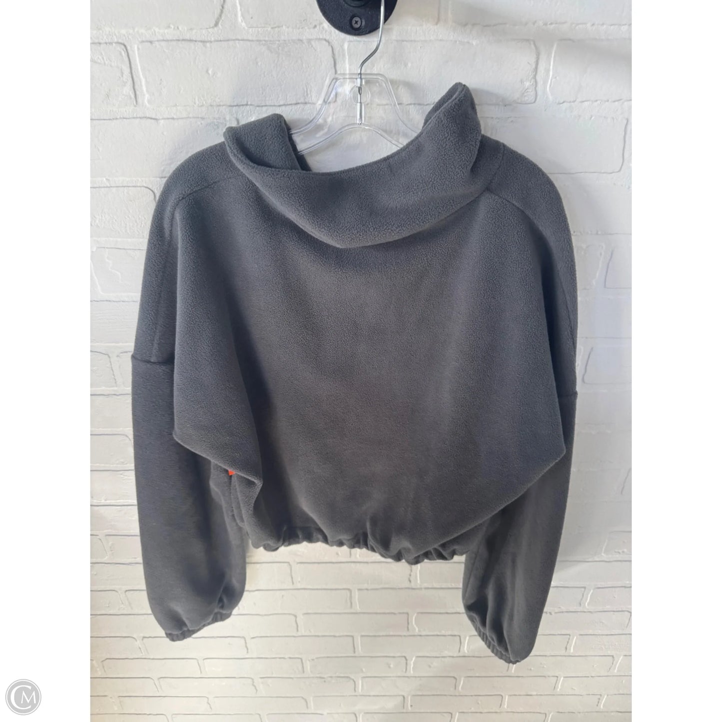 Jacket Fleece By Cme In Grey, Size: S