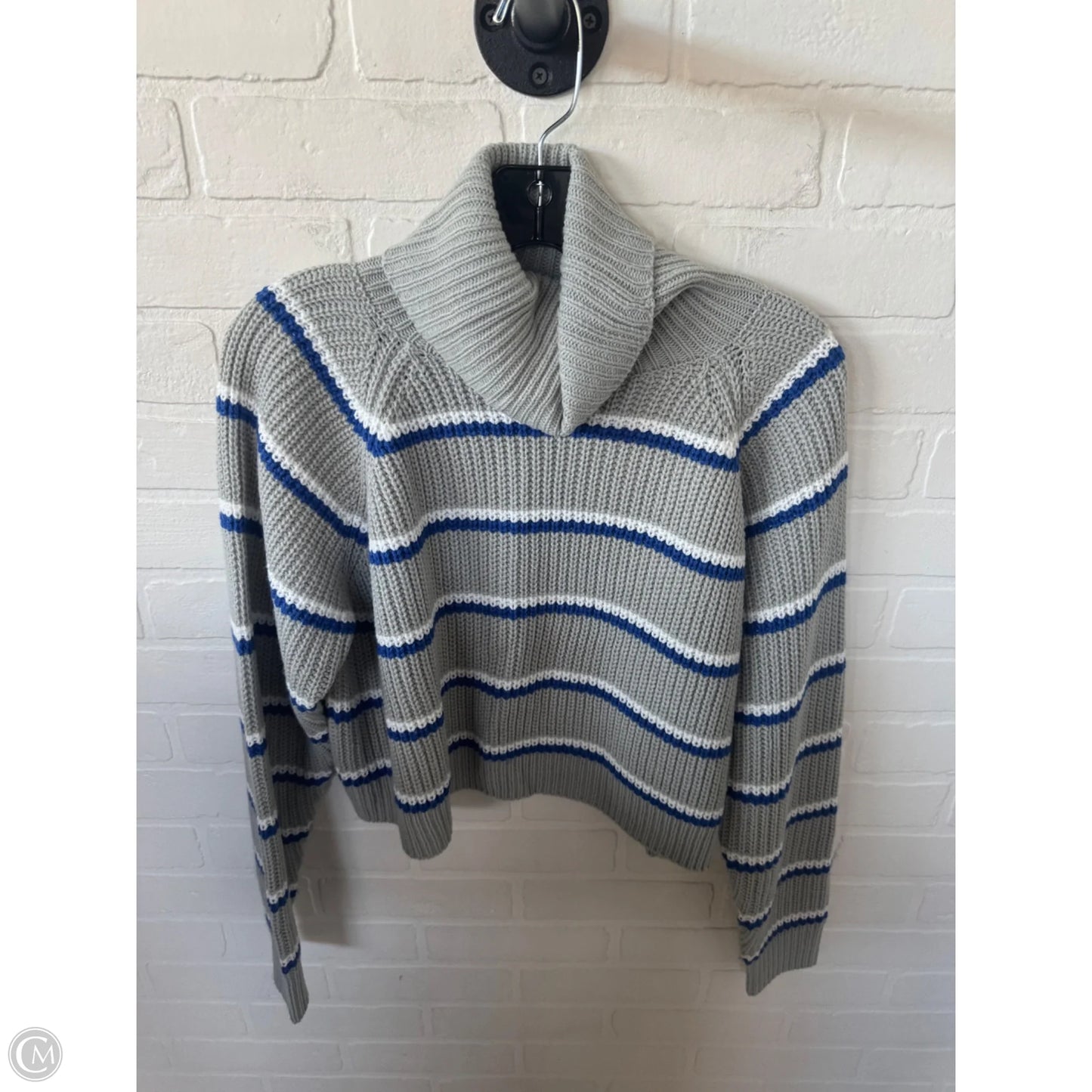 Sweater By Lulus In Blue & Grey, Size: S