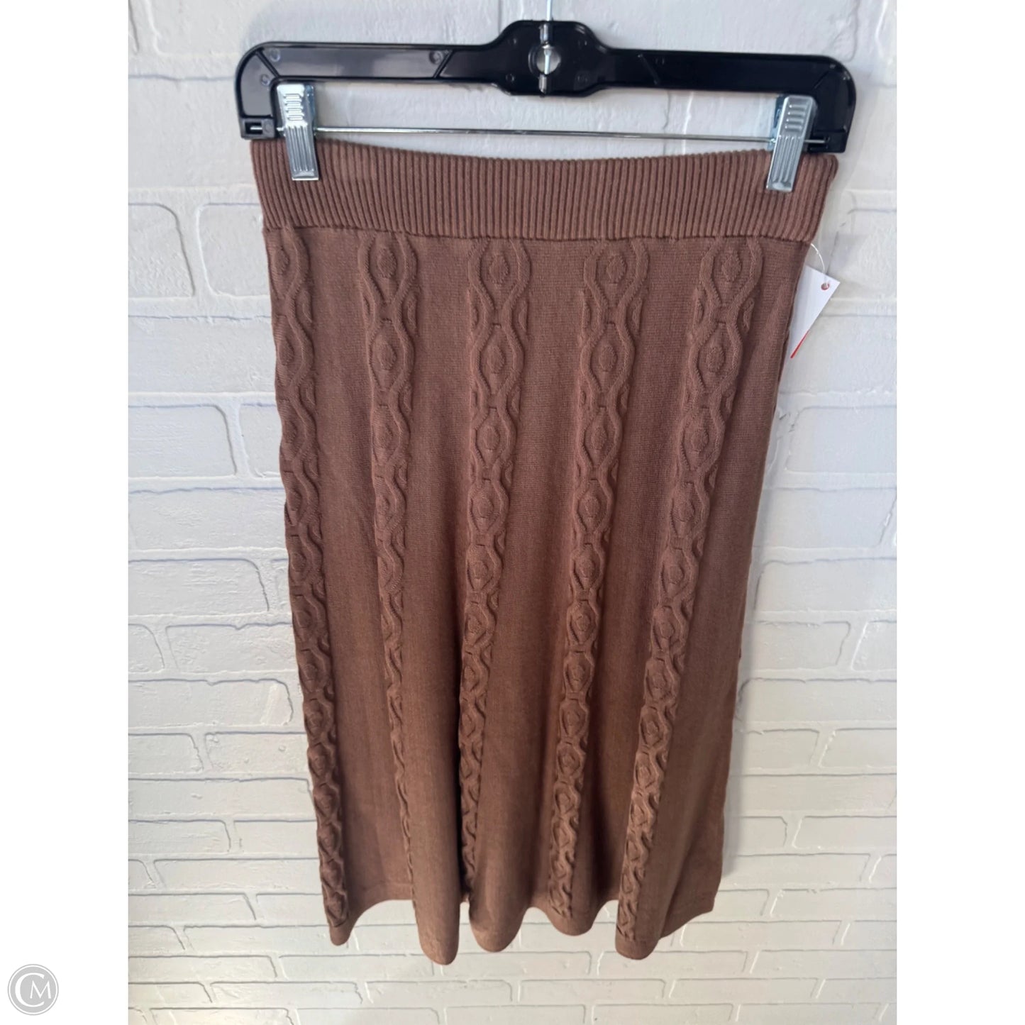 Skirt Midi By Shein In Brown, Size: 6
