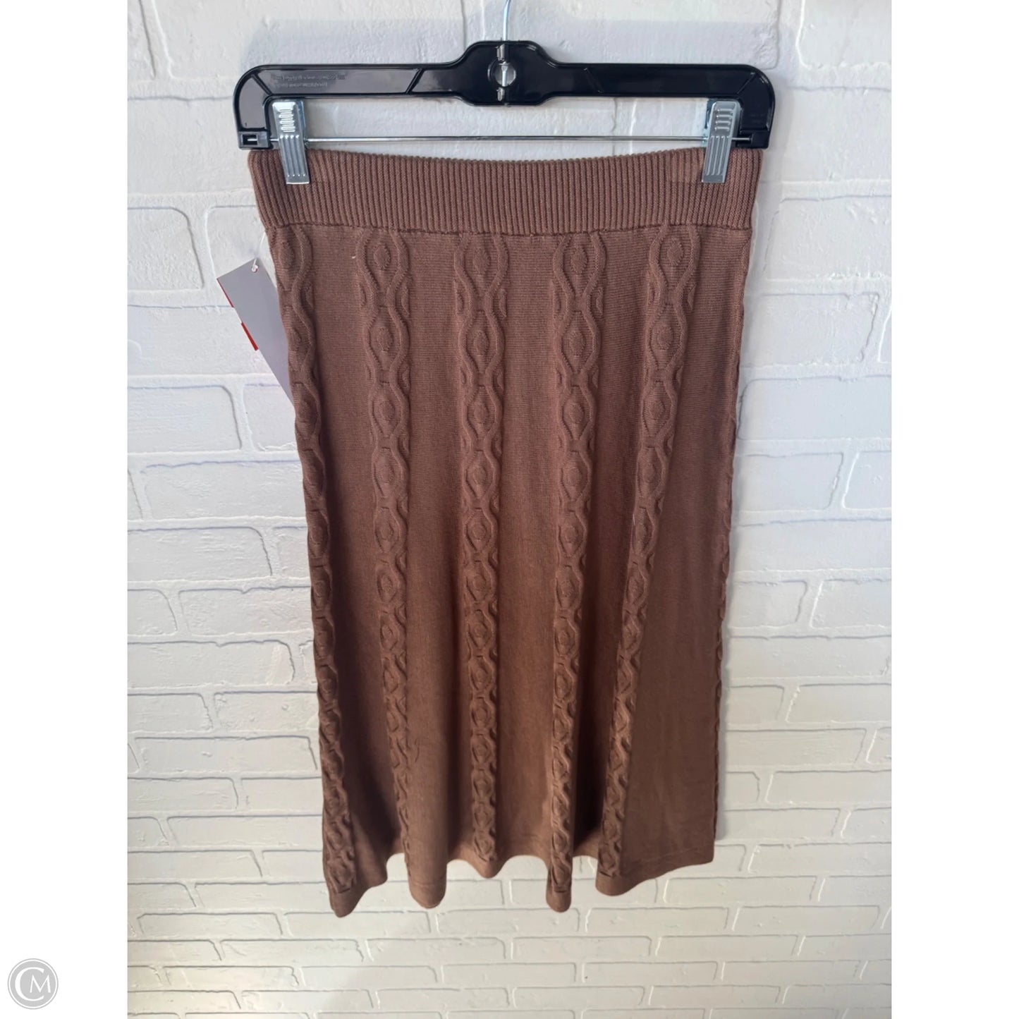 Skirt Midi By Shein In Brown, Size: 6