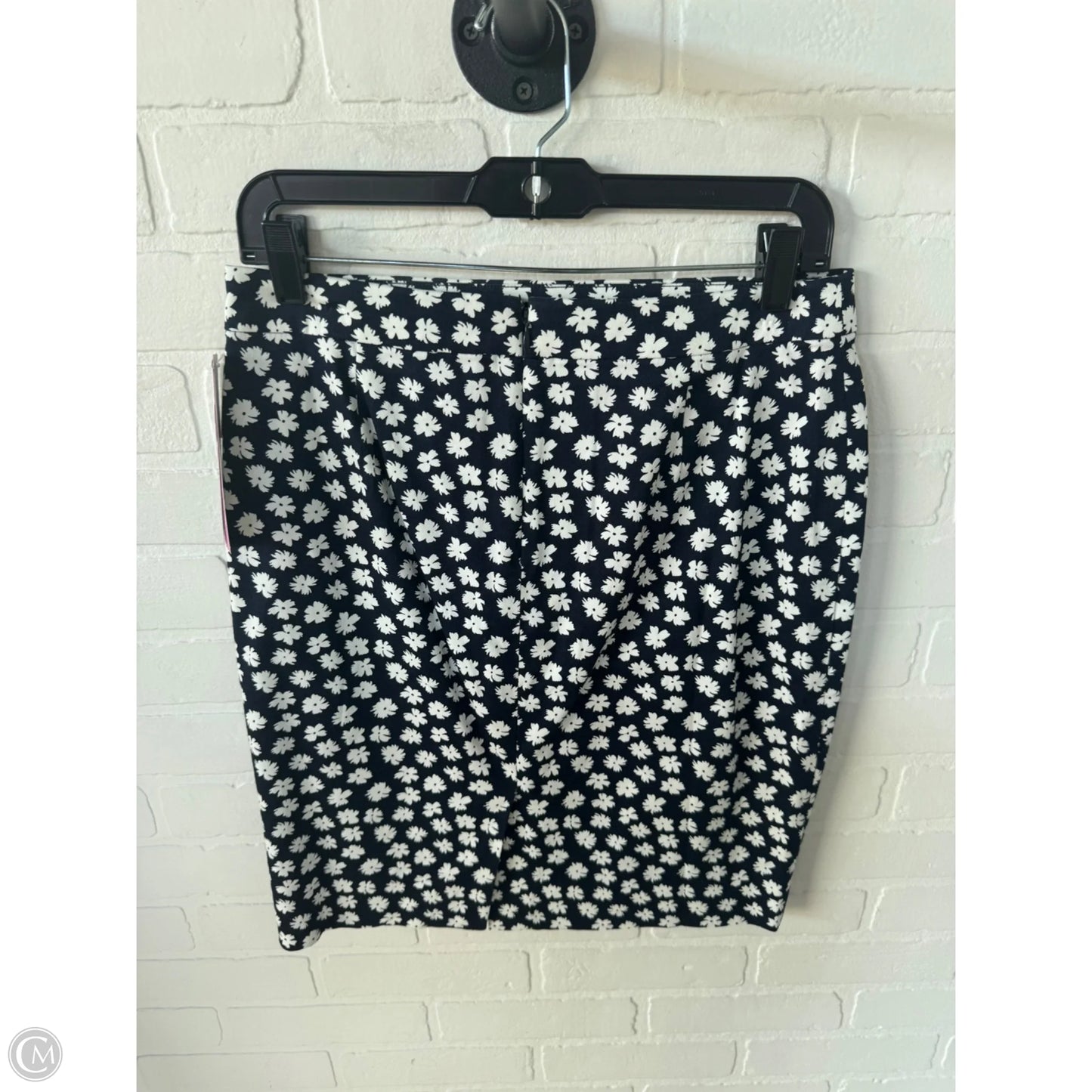 Skirt Mini & Short By J. Crew In Blue & White, Size: 6p